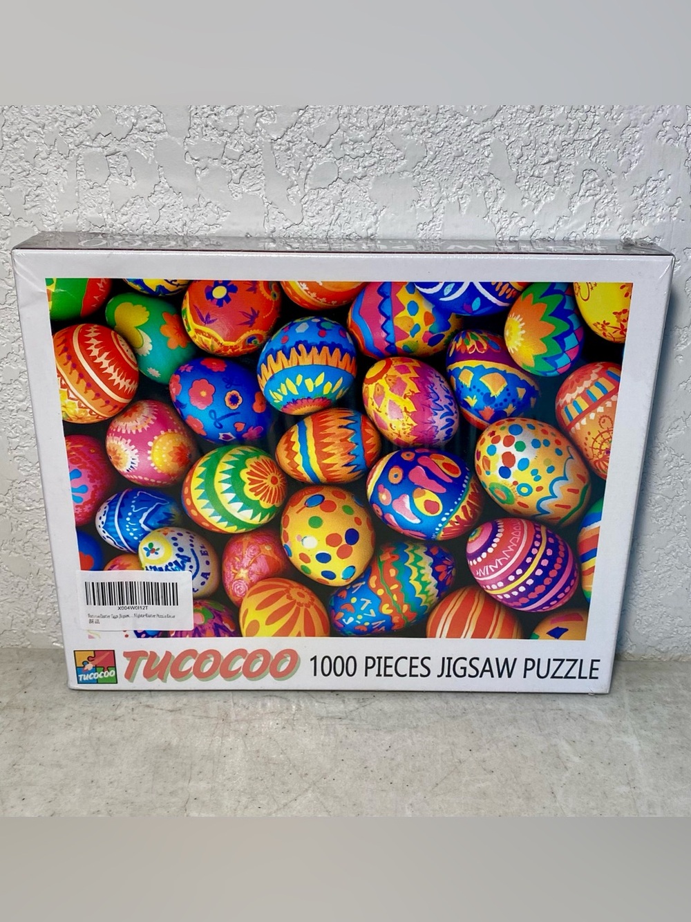 Tucocoo Colorful Painted Easter Eggs 1000 Piece Jigsaw Puzzle Art in Every Piece